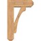 Ekena Millwork Legacy Craftsman Smooth Bracket w/ Offset Brace, Western Red Cedar, 7 1/2"W x 22"D x 34"H BKT0806X22X34LEC04SWR - alternate 3